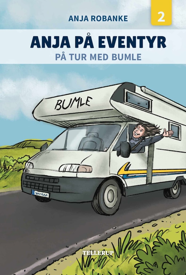 Couverture de livre pour Anja på eventyr #2: På tur med Bumle (LYT & LÆS)