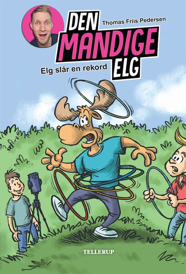 Buchcover für Den Mandige Elg #4: Elg slår en rekord (LYT & LÆS)