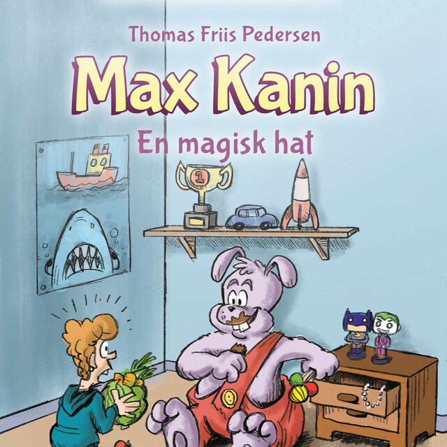 Couverture de livre pour Max Kanin #1: En magisk hat