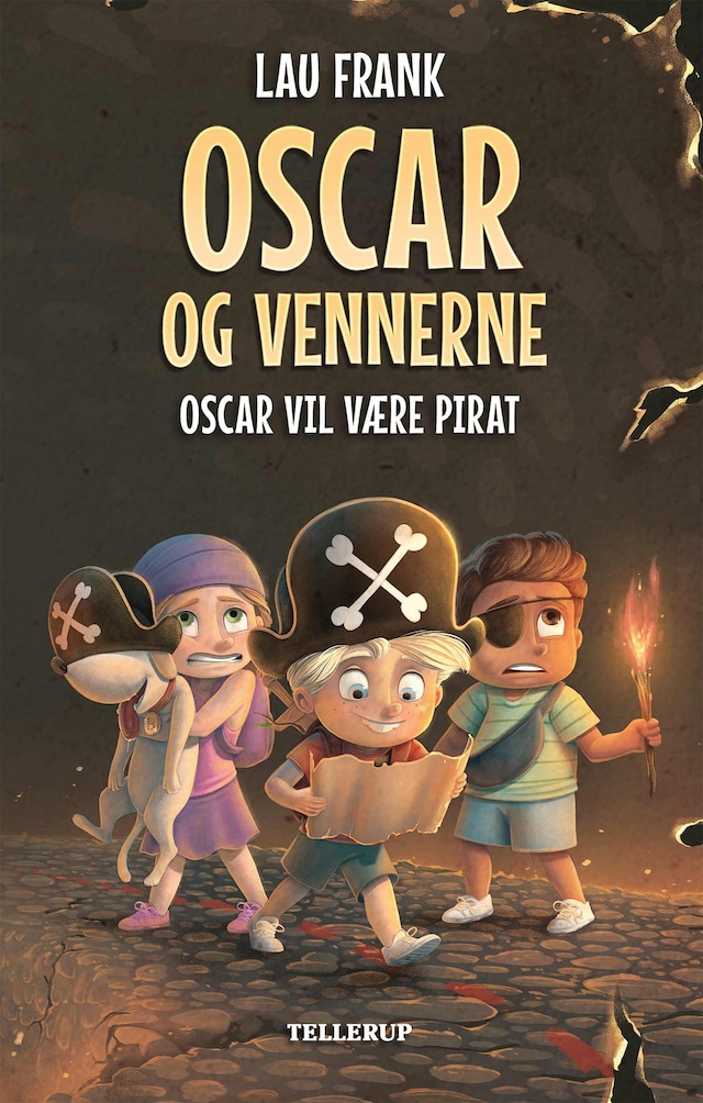 Bogomslag for Oscar og vennerne #1: Oscar vil være pirat (LYT & LÆS)