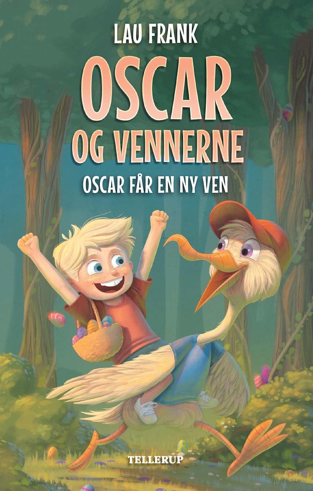 Buchcover für Oscar og vennerne #2: Oscar får en ny ven (LYT & LÆS)