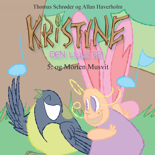 Book cover for Kristine, den lille fe #5: Kristine, den lille fe og Morten Musvit