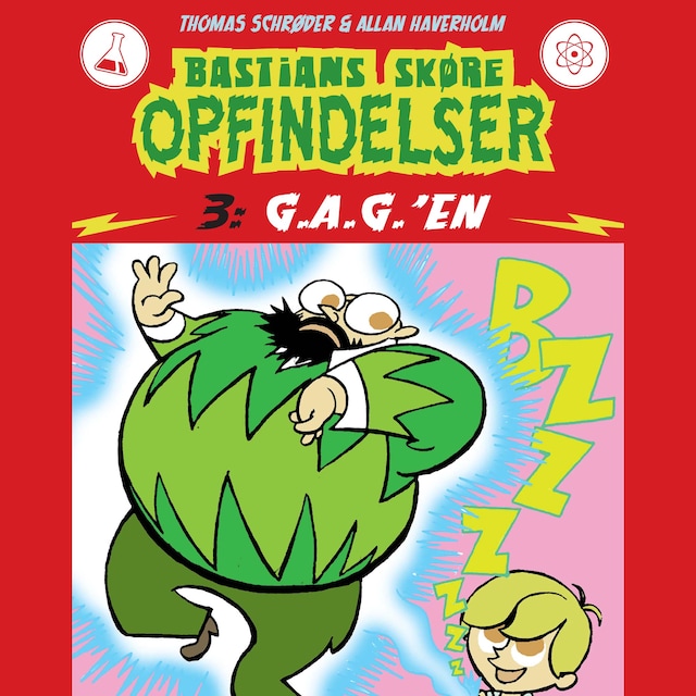 Book cover for Bastians skøre opfindelser #3: G.A.G.'en