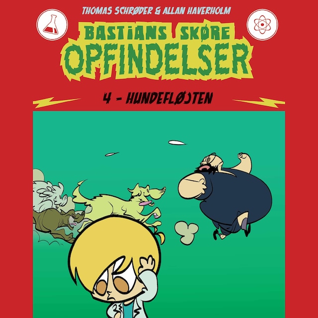 Buchcover für Bastians skøre opfindelser #4: Hundefløjten