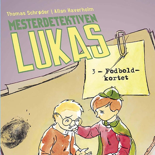 Book cover for Mesterdetektiven Lukas #3: Foldboldkortet