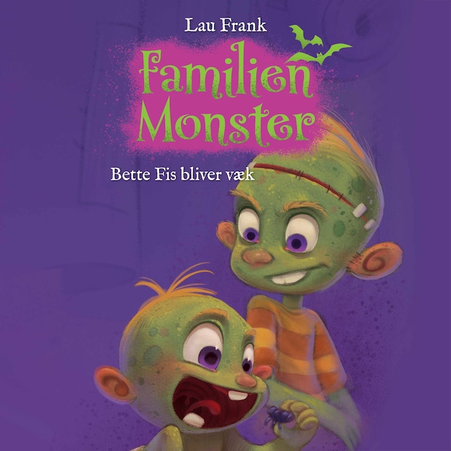 Boekomslag van Familien Monster #1: Bette Fis bliver væk