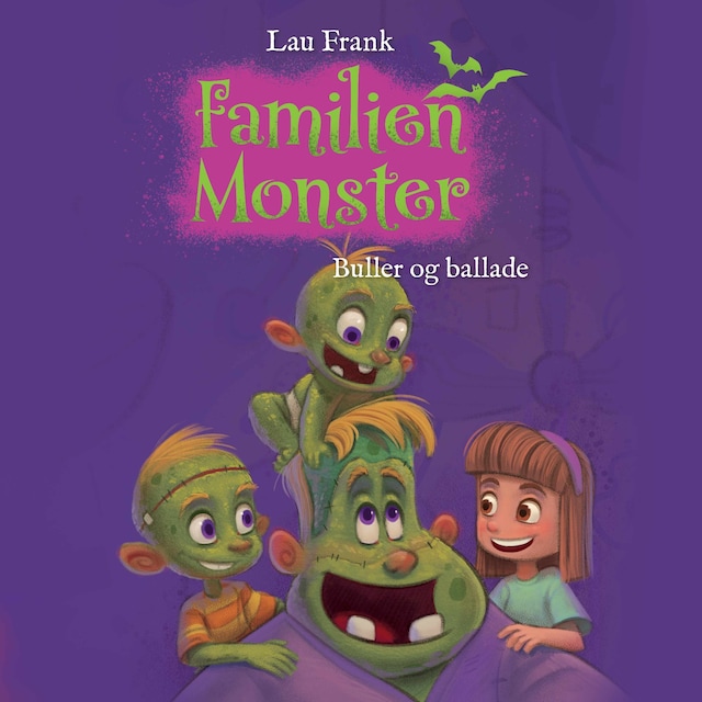 Book cover for Familien Monster #2: Buller og ballade