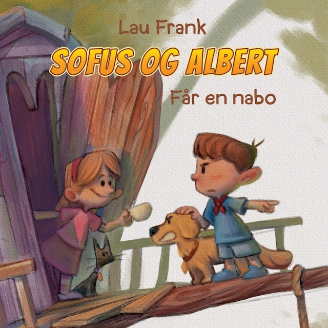 Buchcover für Sofus & Albert #3: Får en nabo