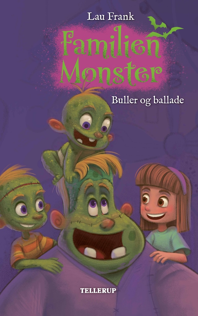 Book cover for Familien Monster #2: Buller og ballade (LYT & LÆS)
