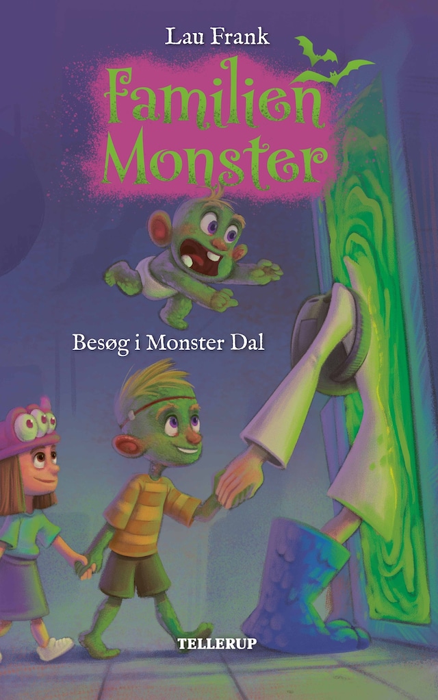 Copertina del libro per Familen Monster #3: Besøg i Monster Dal (LYT & LÆS)