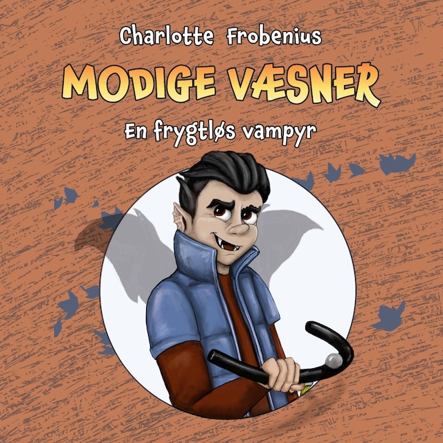 Okładka książki dla Modige væsner #2: En frygtløs vampyr