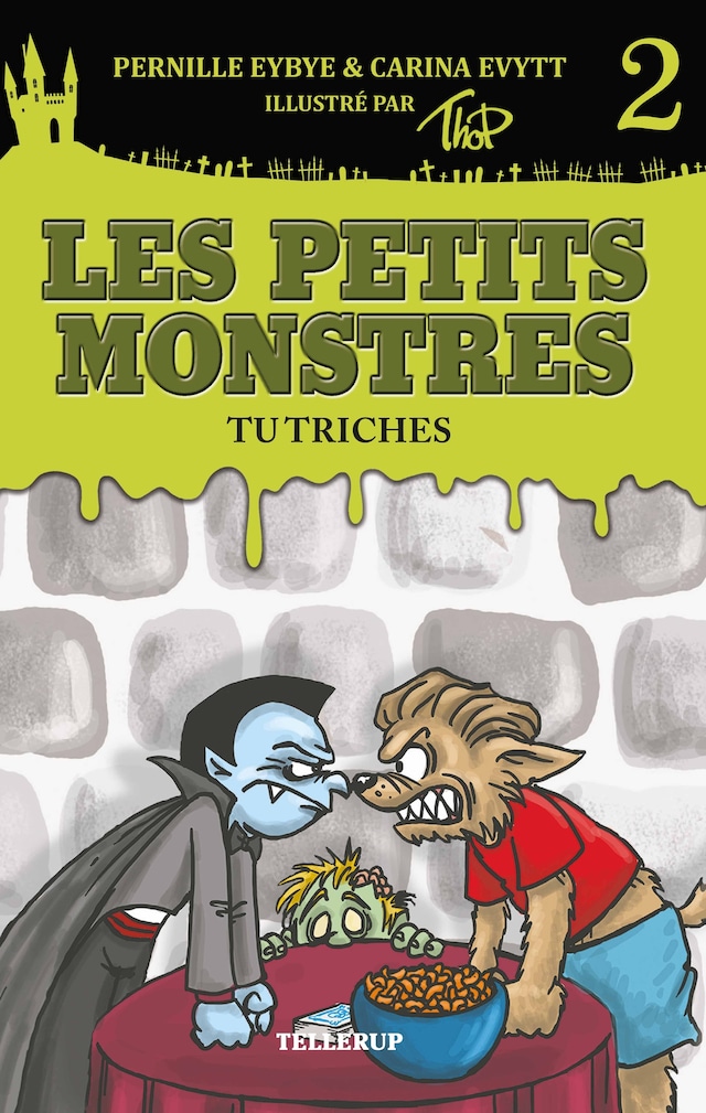 Book cover for Les petits monstres #2: Tu triches