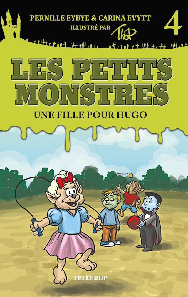 Boekomslag van Les petits monstres #4: Une fille pour Hugo