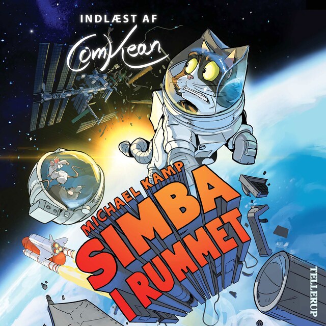 Book cover for ComKean præsenterer - Simba i rummet