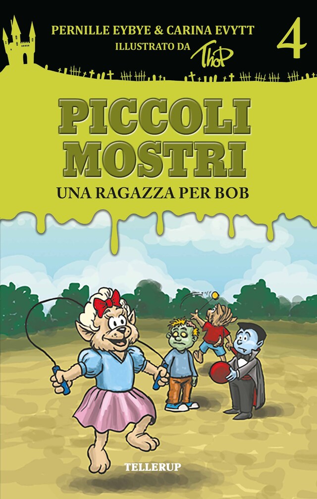 Boekomslag van Piccoli mostri #4: Una ragazza per Bob