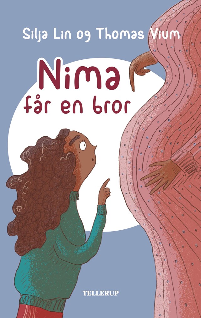 Boekomslag van Nima #1: Nima får en bror (LYT & LÆS)