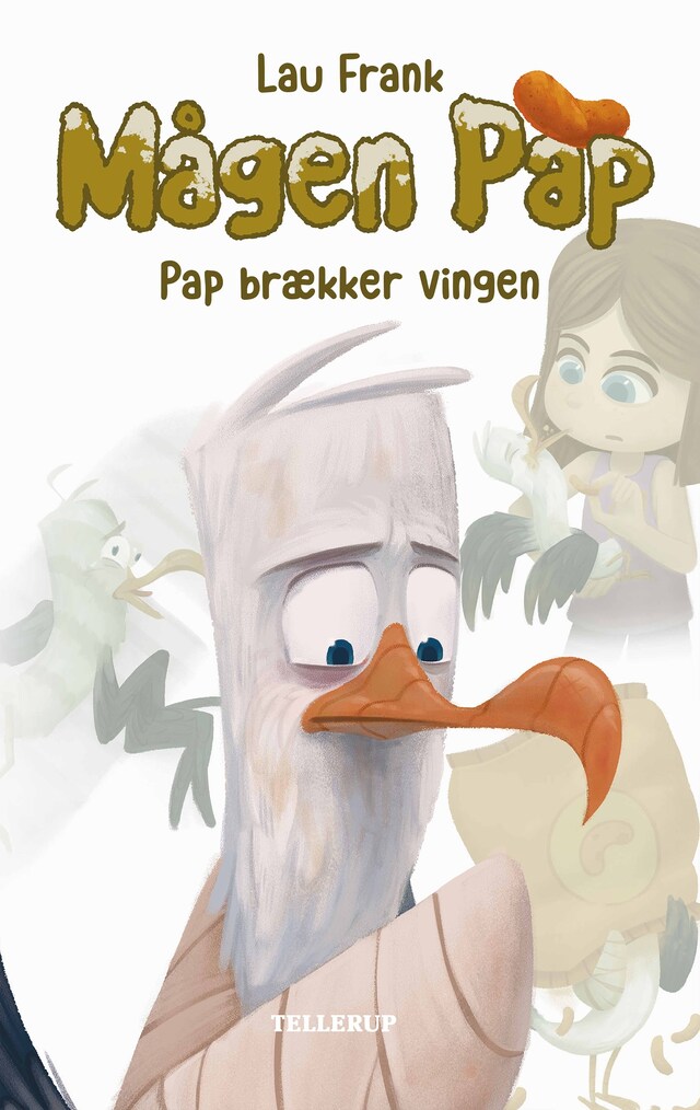 Book cover for Mågen Pap #2: Pap brækker vingen (LYT & LÆS)
