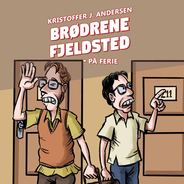 Book cover for Brødrene Fjeldsted #1: På ferie