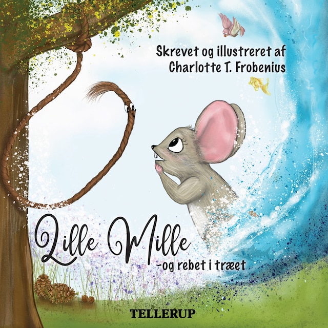 Book cover for Lille Mille og rebet i træet