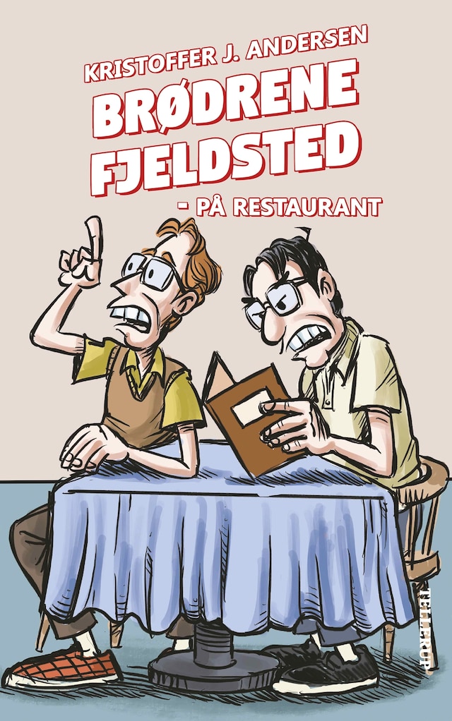 Book cover for Brødrene Fjeldsted #3: På restaurant (LYT & LÆS)