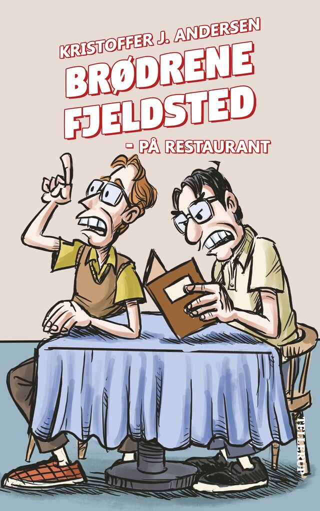 Couverture de livre pour Brødrene Fjeldsted #3: På restaurant (LYT & LÆS)