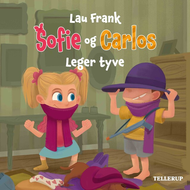 Book cover for Sofie og Carlos #2: Sofie og Carlos leger tyve