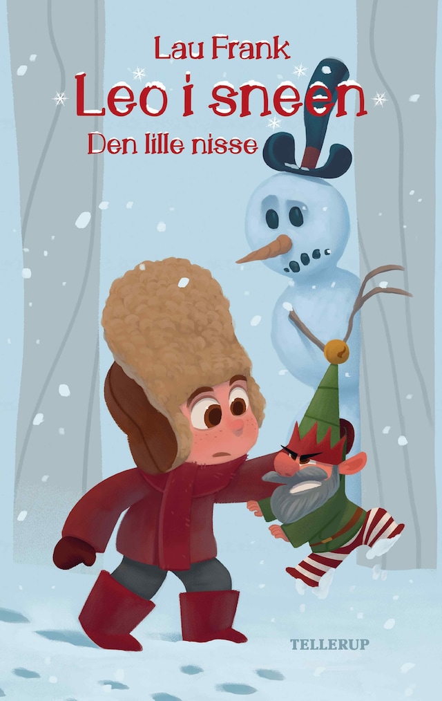 Boekomslag van Leo i sneen #2: Den lille nisse (LYT & LÆS)