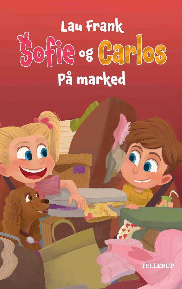 Book cover for Sofie og Carlos #3: Sofie og Carlos på marked (LYT & LÆS)