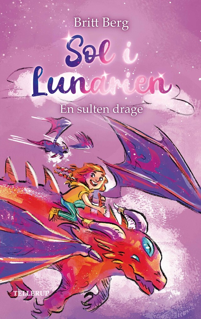 Couverture de livre pour Sol i Lunarien #3: En sulten drage (LYT & LÆS)