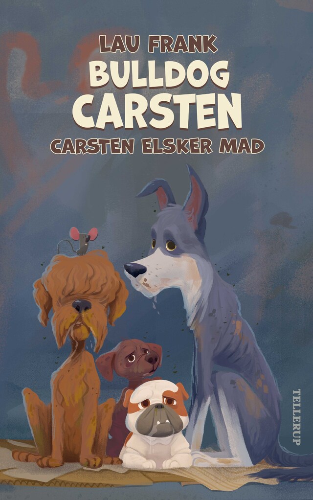 Kirjankansi teokselle Bulldog Carsten #2: Carsten elsker mad