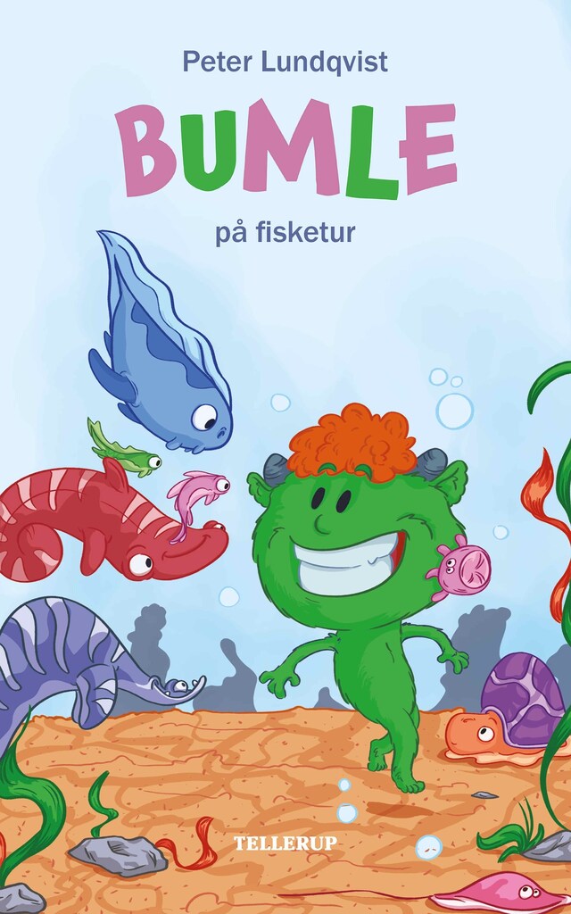 Kirjankansi teokselle Bumle #2: Bumle på fisketur (LYT & LÆS)