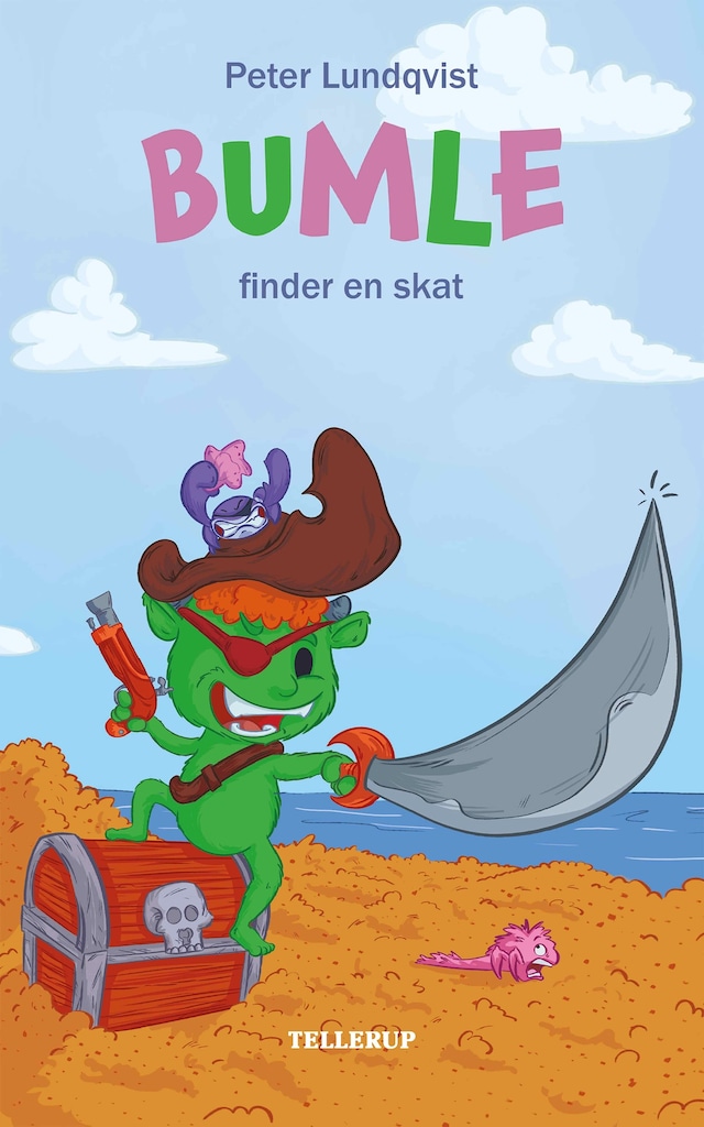 Kirjankansi teokselle Bumle #3: Bumle finder en skat (LYT & LÆS)