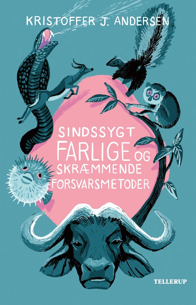 Buchcover für Sindssygt farlige og skræmmende forsvarsmetoder