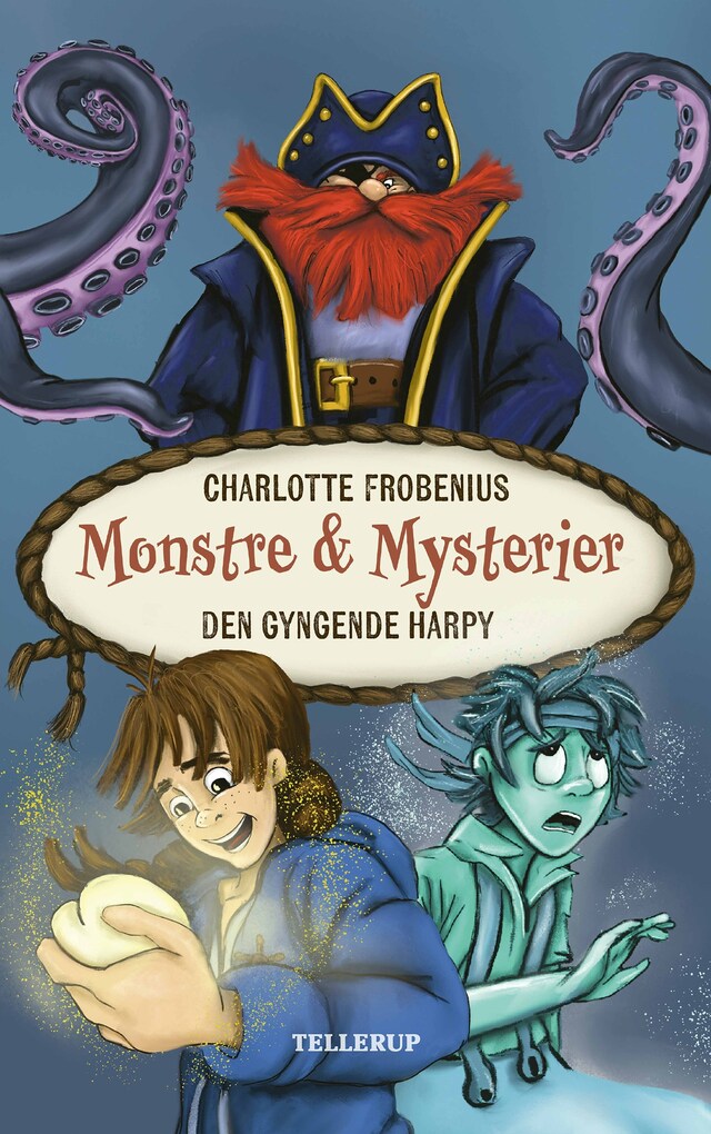 Book cover for Monstre & Mysterier #1: Den gyngende harpy