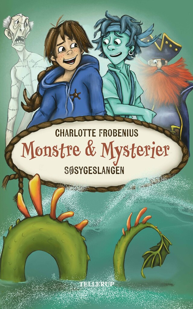 Book cover for Monstre & Mysterier #2: Søsygeslangen