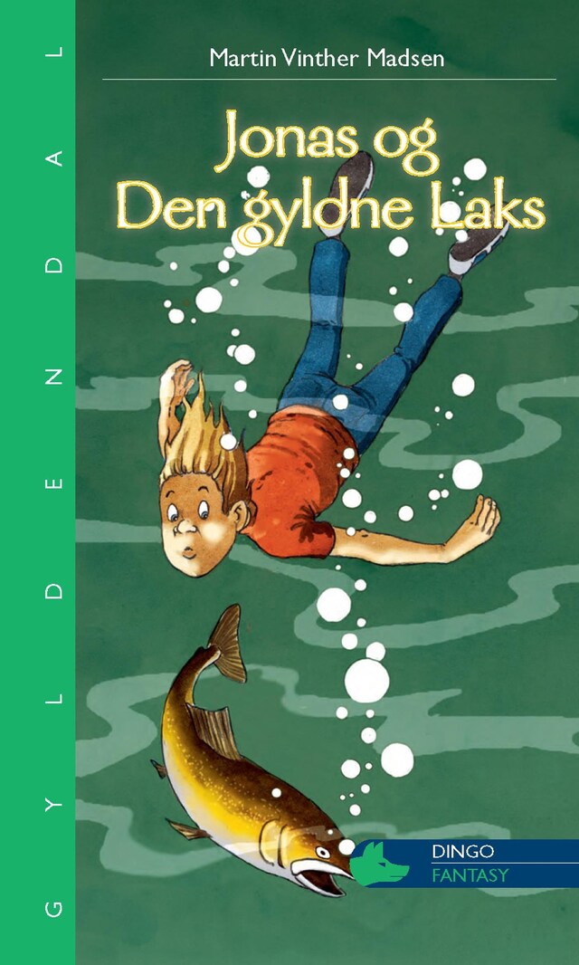 Book cover for Jonas og Den gyldne Laks