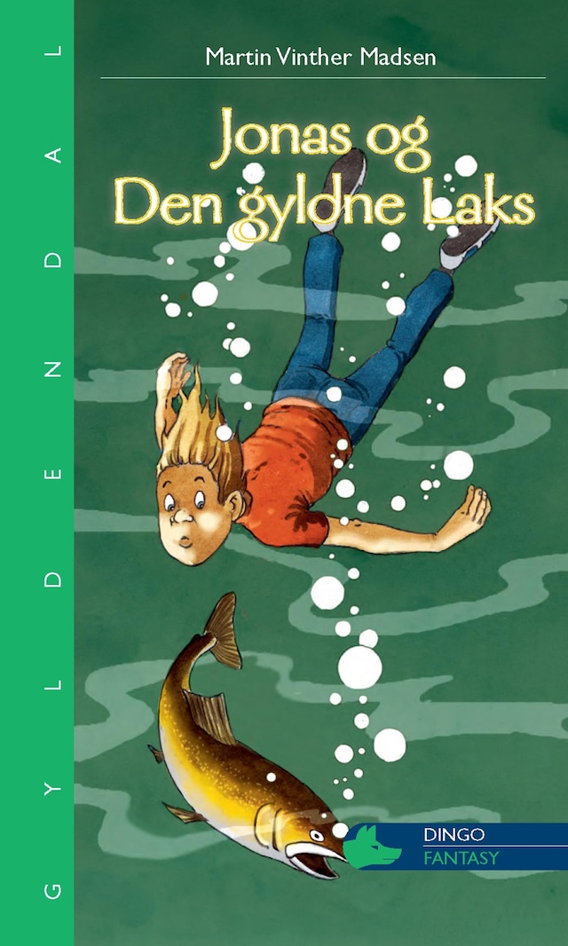 Book cover for Jonas og Den gyldne Laks
