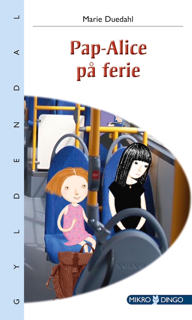 Book cover for 'Pap-Alice på ferie