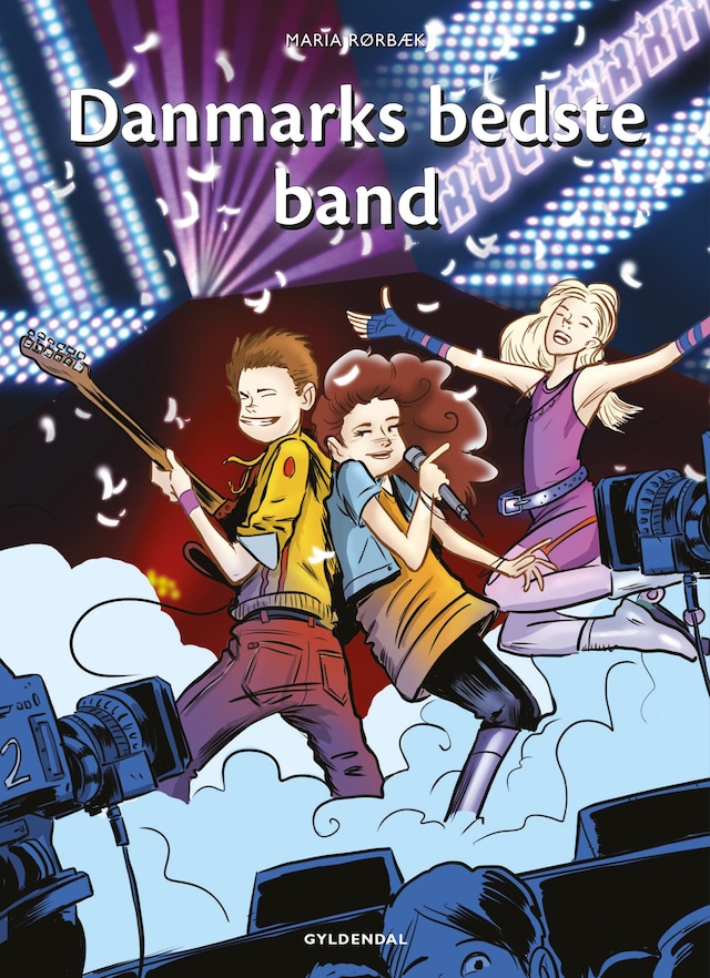 Book cover for Danmarks bedste band