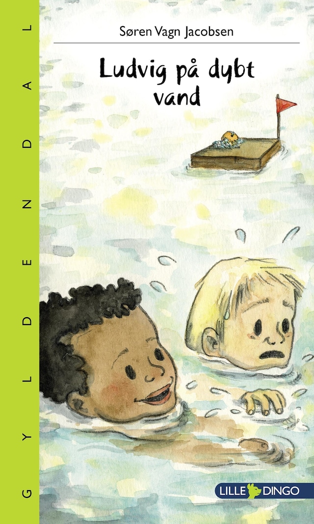 Book cover for Ludvig på dybt vand