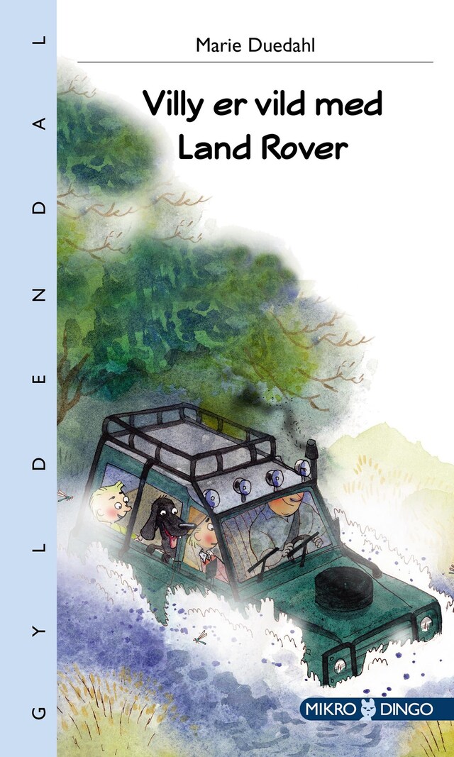 Portada de libro para Villy er vild med Land Rover