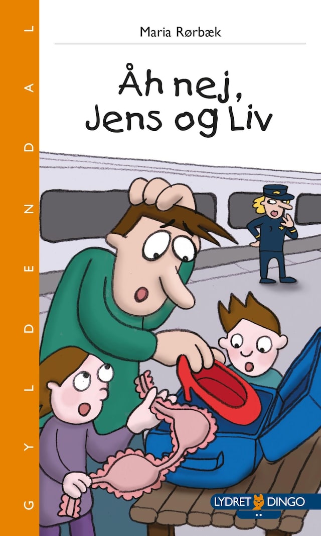 Book cover for Åh nej, Jens og Liv