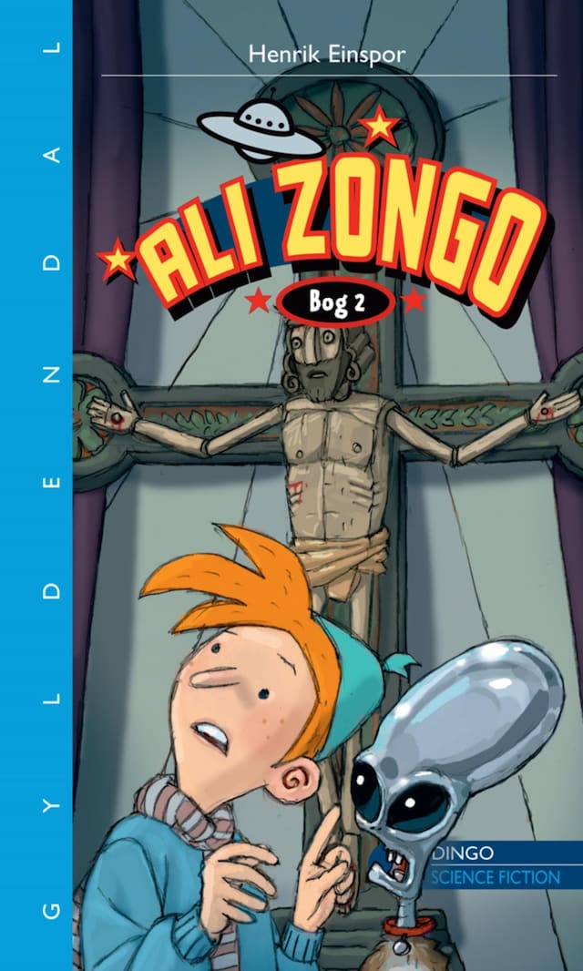 Book cover for Ali Zongo - gæsten fra rummet