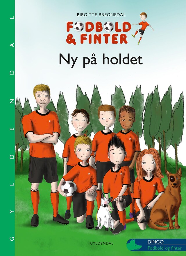 Kirjankansi teokselle Fodbold og finter. Ny på holdet