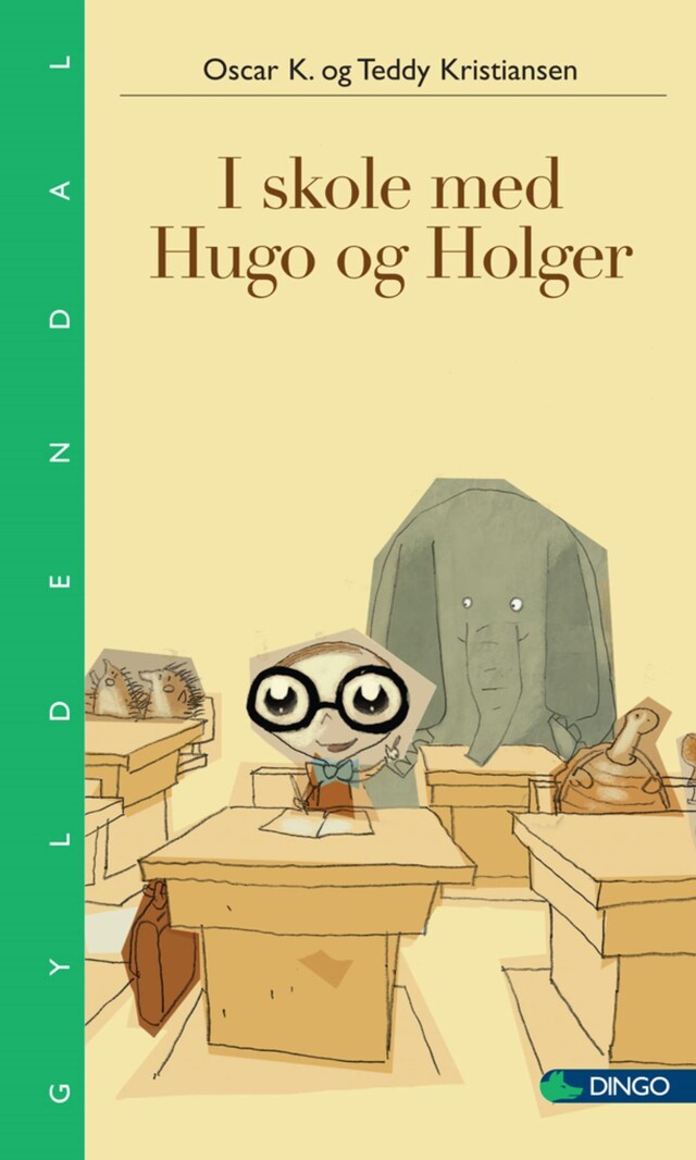 Portada de libro para I skole med Hugo og Holger