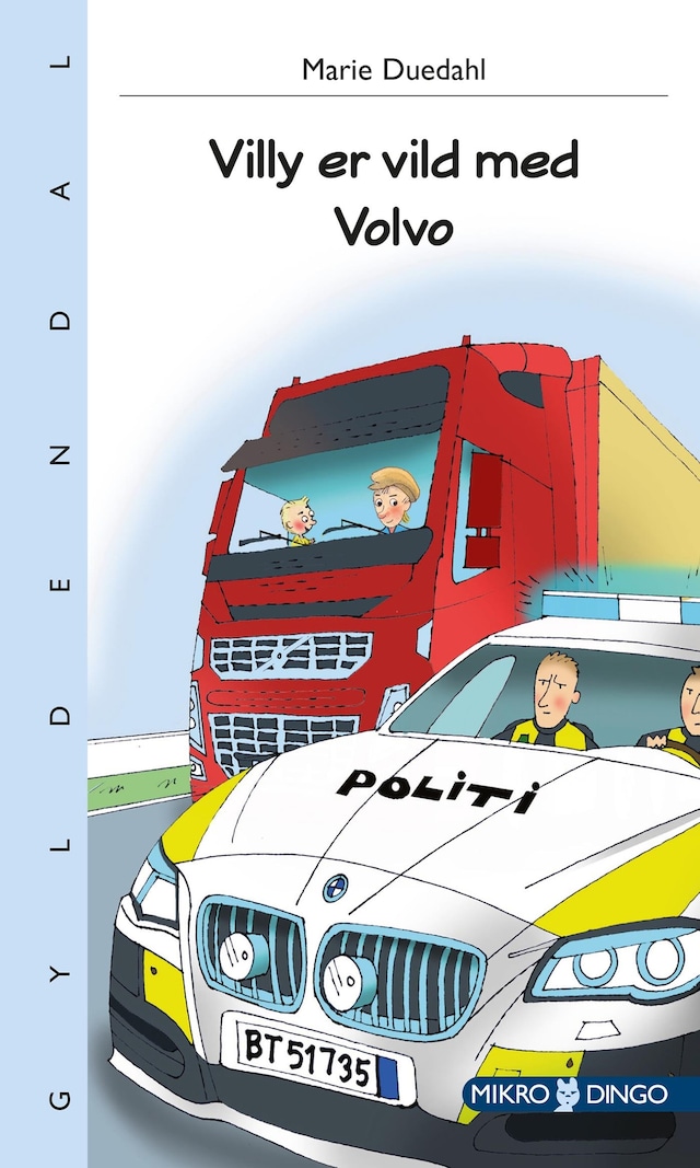 Book cover for Villy er vild med Volvo