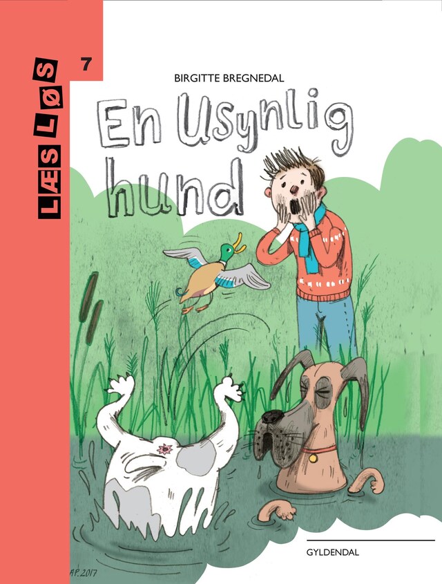 Okładka książki dla En usynlig hund
