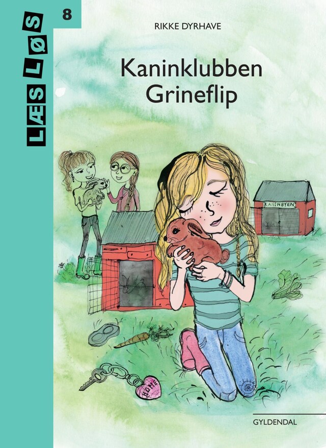 Buchcover für Kaninklubben. Grineflip