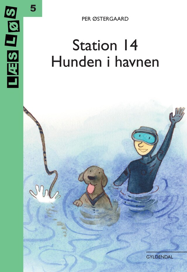 Book cover for station 14 - Hunden i havnen