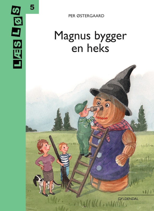 Couverture de livre pour Magnus bygger en heks